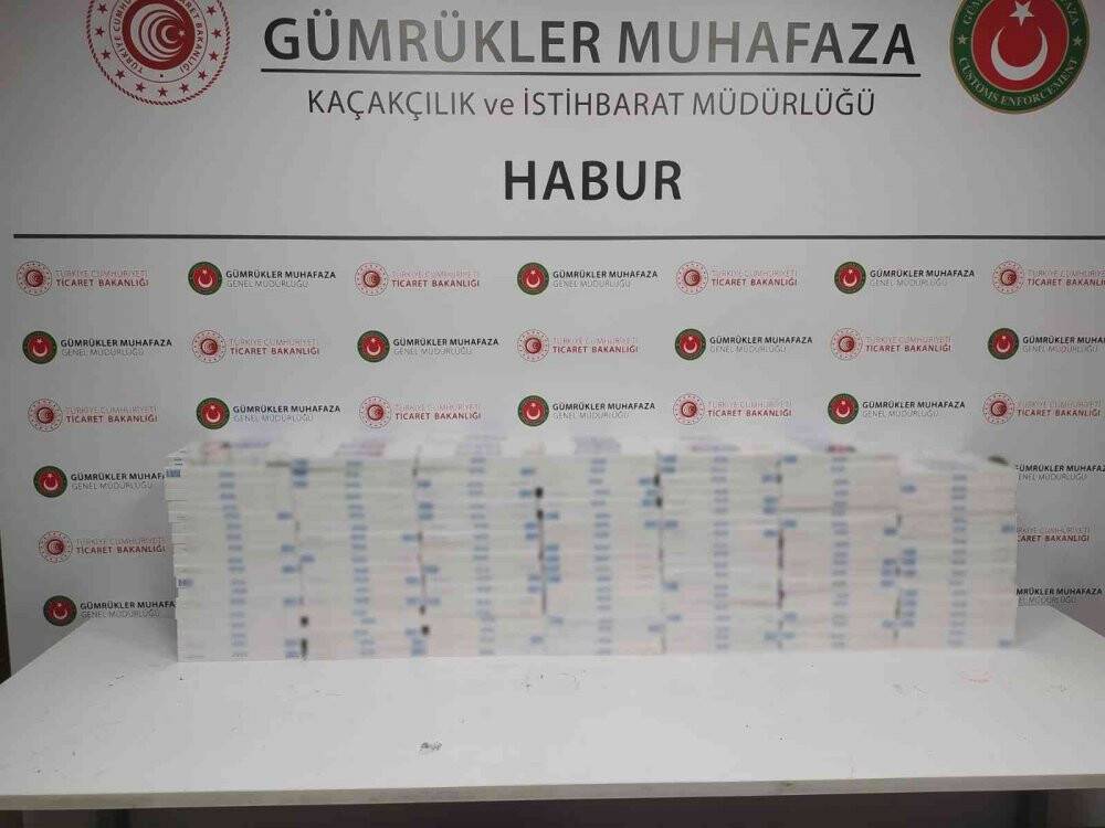 Habur Sınır Kapısı’nda kaçakçılık operasyonları