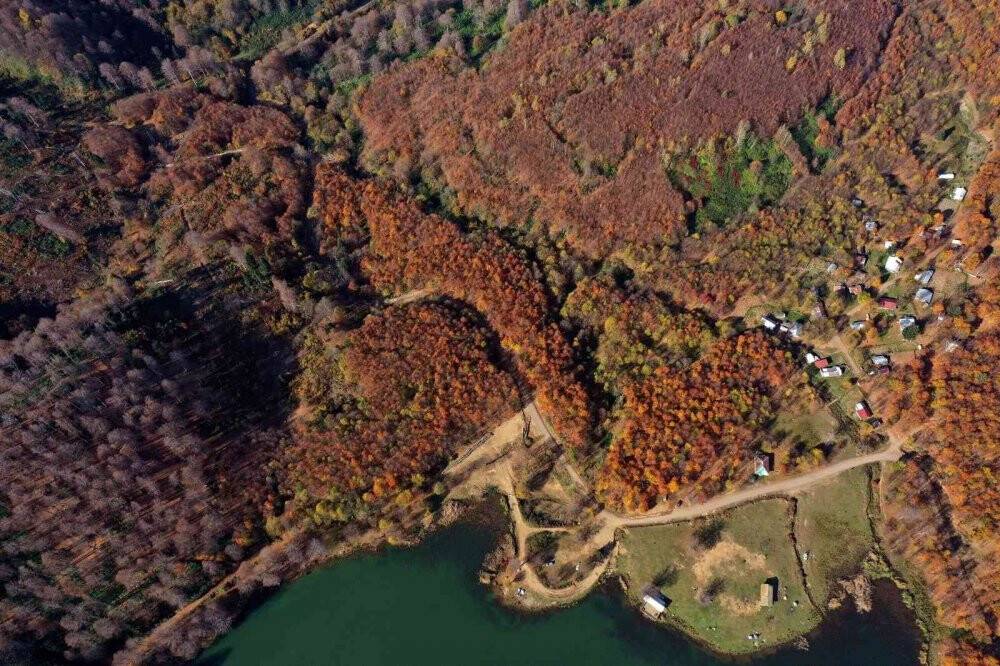 Sonbaharda muhteşem renk cümbüşü