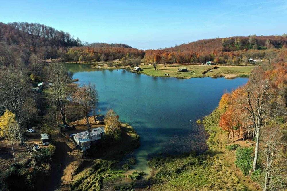 Sonbaharda muhteşem renk cümbüşü