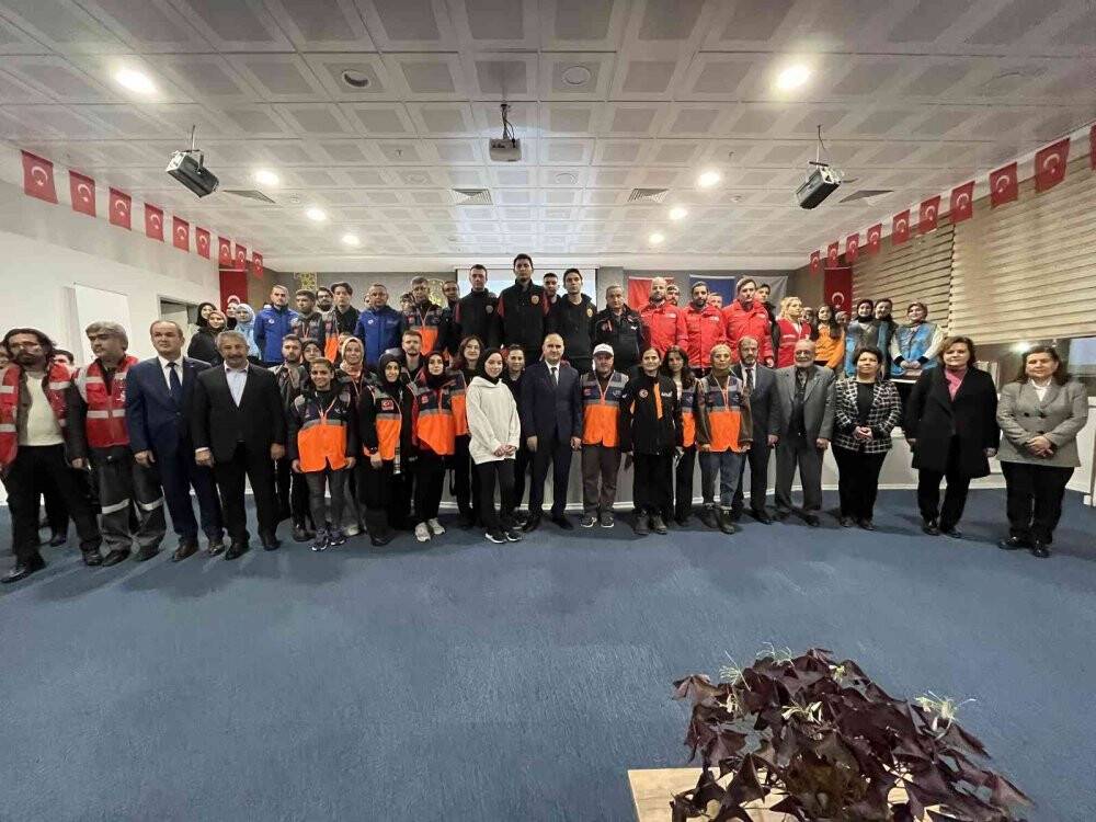 Konya’da "Deprem Anı Uygulaması ve Tahliye Tatbikatı" yapıldı