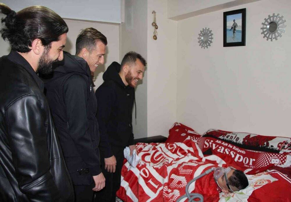 Fanatik Sivassporlu Regaib’in hayali gerçek oldu