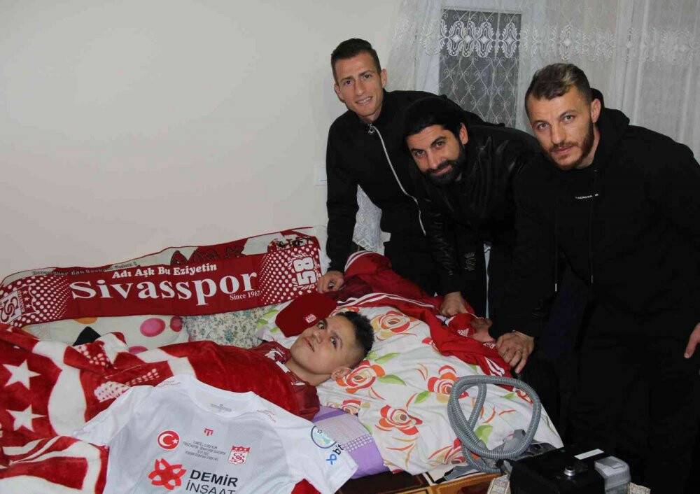 Fanatik Sivassporlu Regaib’in hayali gerçek oldu