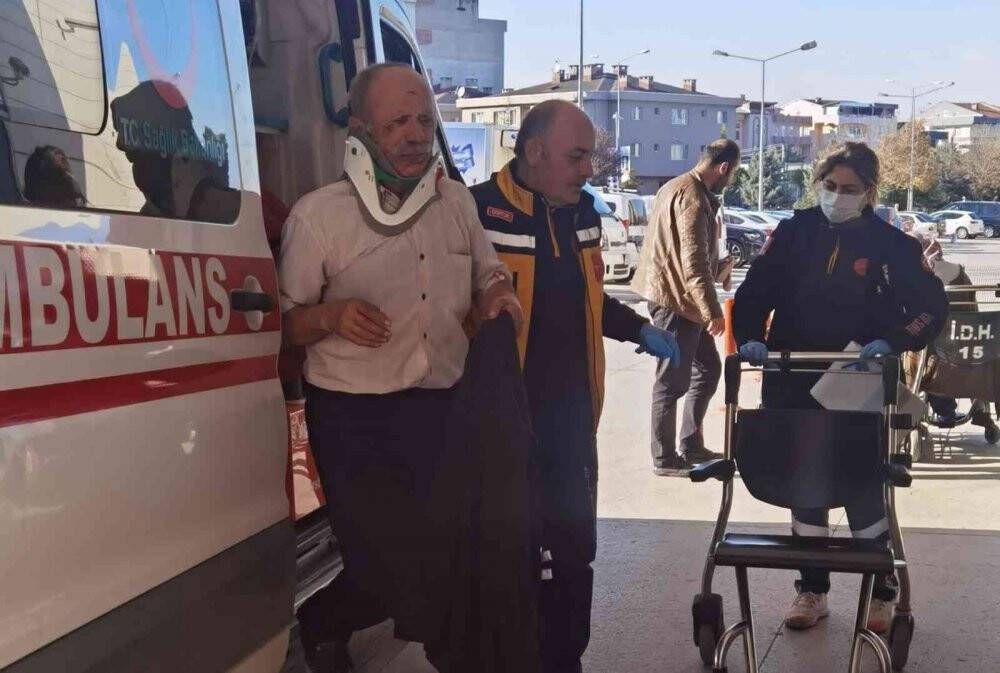 Hurdaya dönen otomobilden inanılmaz kurtuluş