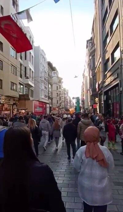 İstiklal Caddesi’nde patlama a