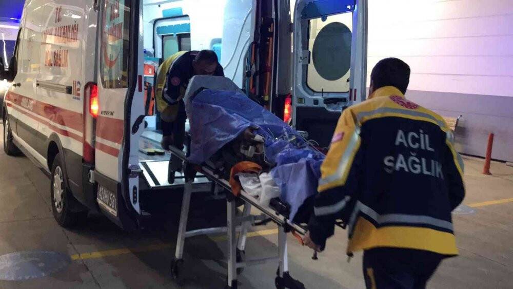 Konya’da patlayan LPG tankının iş yeri kapısını yerinden söktüğü anlar kamerada