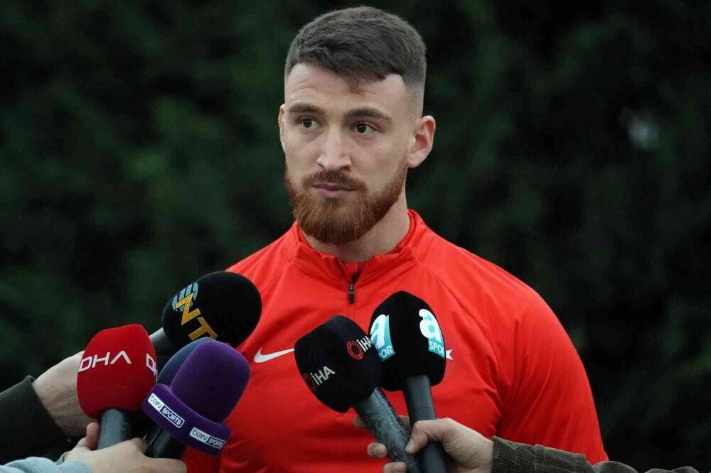 A Milli Takım’ın 3 oyuncusu idman öncesinde konuştu