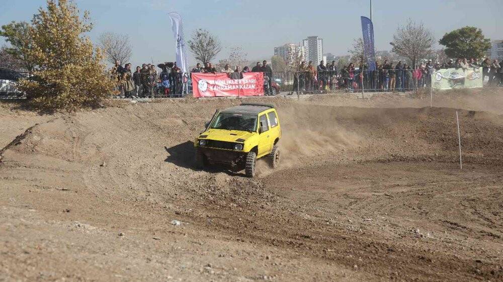Başkentte off-road heyecanı yaşandı
