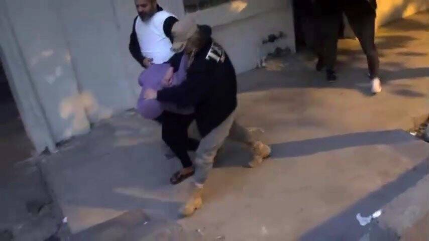 Beyoğlu’nda bombayı bırakan teröristin yakalanma anları ortaya çıktı