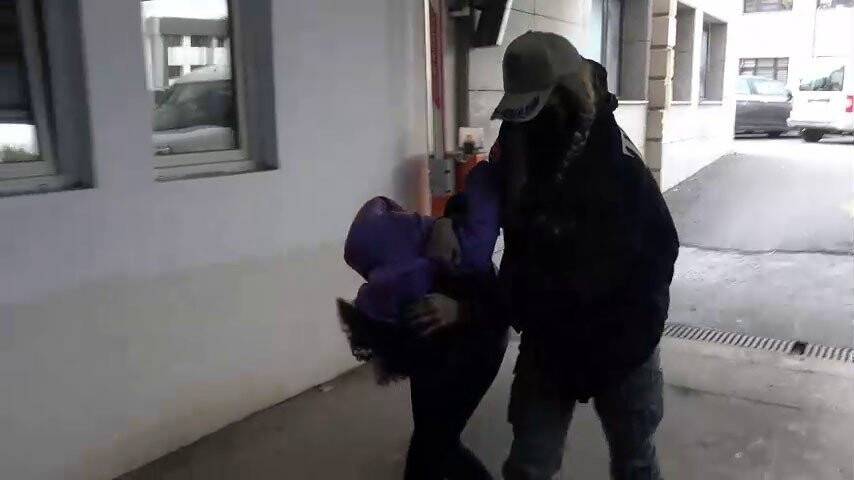 Beyoğlu’nda bombayı bırakan teröristin yakalanma anları ortaya çıktı