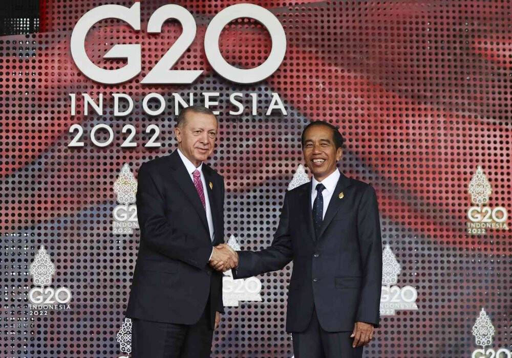 Cumhurbaşkanı Erdoğan, Endonezya’nın Bali Adası’nda toplanan G20 Liderler Zirvesi’ne katıldı