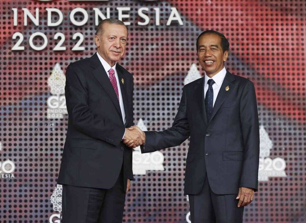 Cumhurbaşkanı Erdoğan, Endonezya’nın Bali Adası’nda toplanan G20 Liderler Zirvesi’ne katıldı