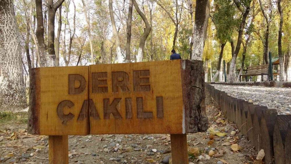 Çıplak ayakla yürüyenlere şifa veren yol