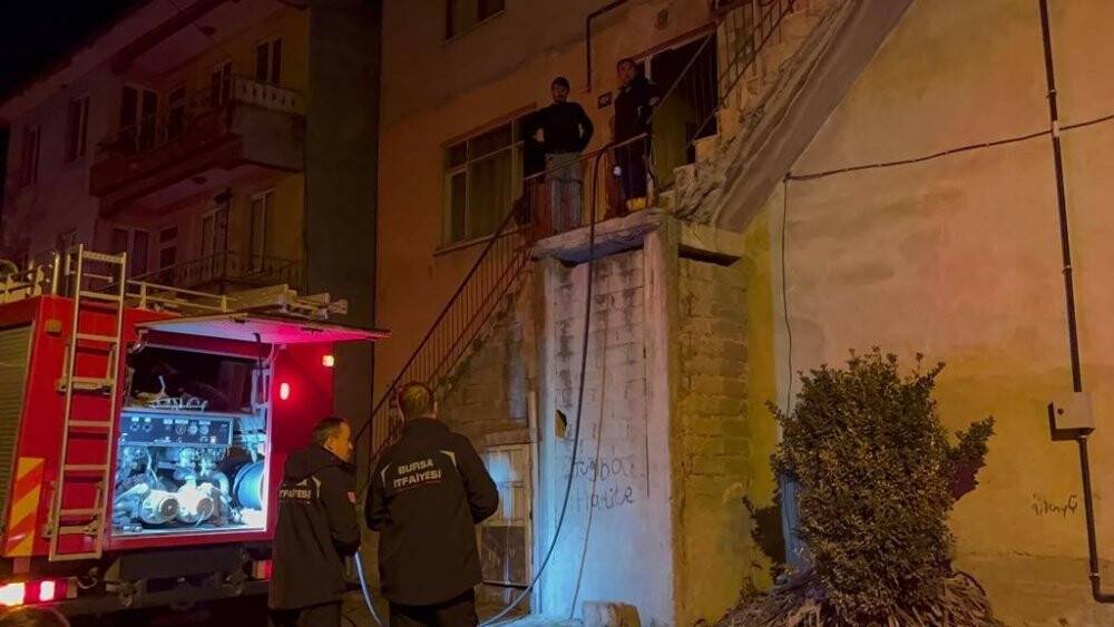 Bu sefer Bursa'da... Yine yangına sebep oldu!