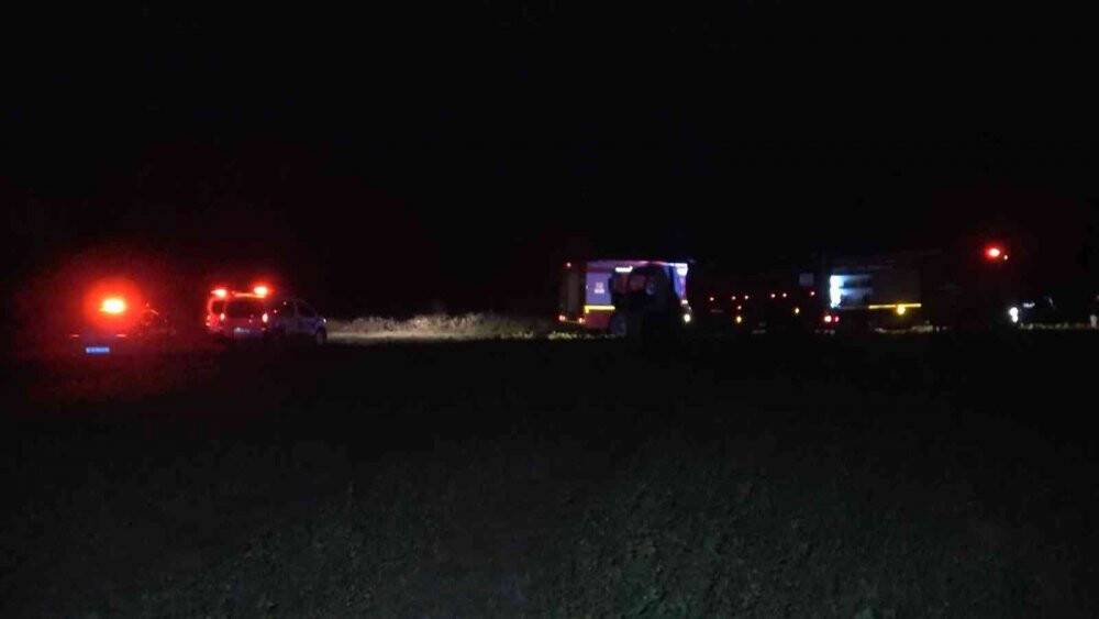 Ormanlık alanda korkutan yangın