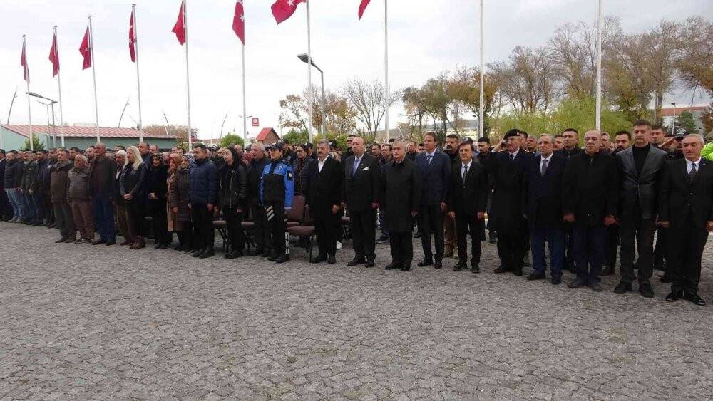 Hayatını kaybeden polis memuru için tören düzenlendi