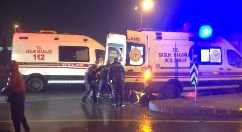 Motor kurye otomobille çarpıştı: 1 ölü