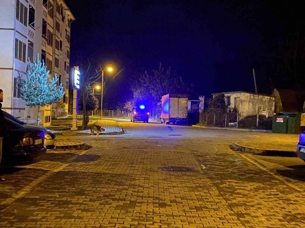 Deprem sonrası sokakta beklediler