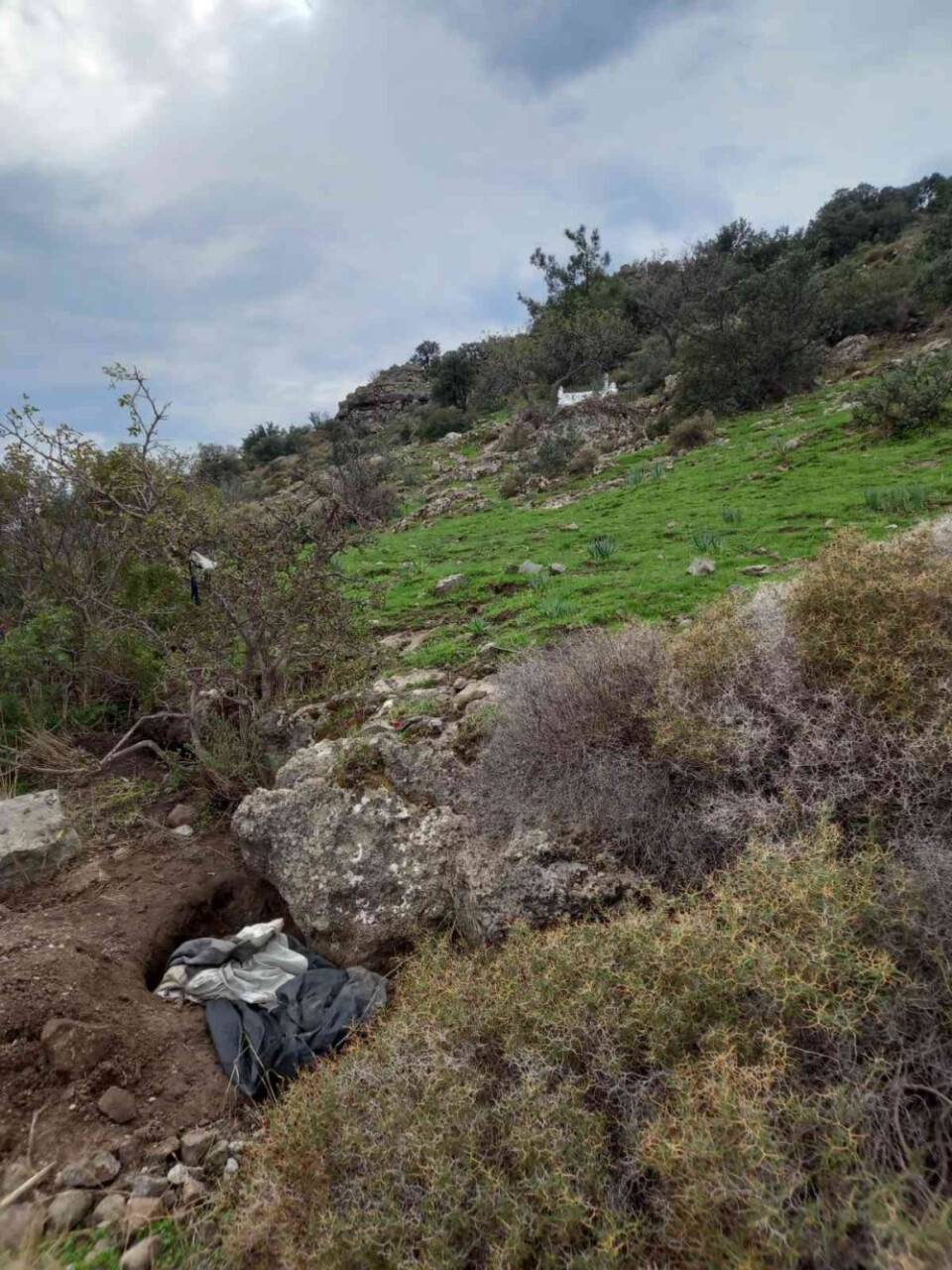 Bodrum’da kaçak kazıya baskın: 2 gözaltı