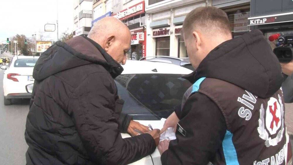 Kadıköy’de taksi şoförlerine ceza yağdı