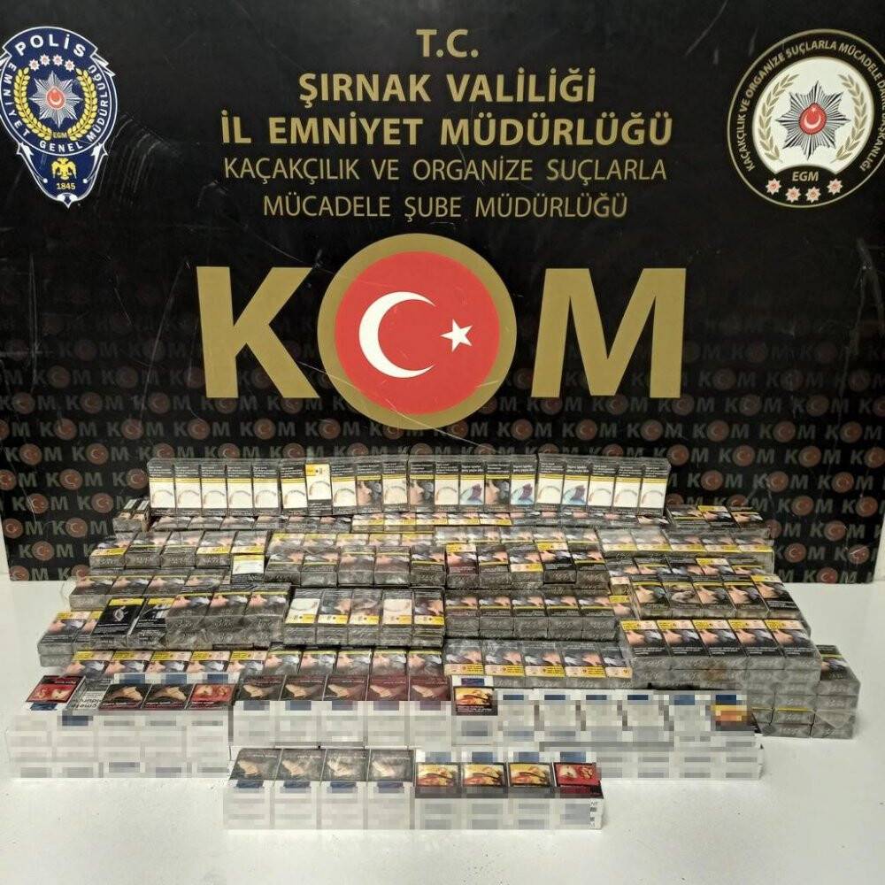 Şırnak’ta kaçakçılık ve asayiş operasyonu: 67 gözaltı