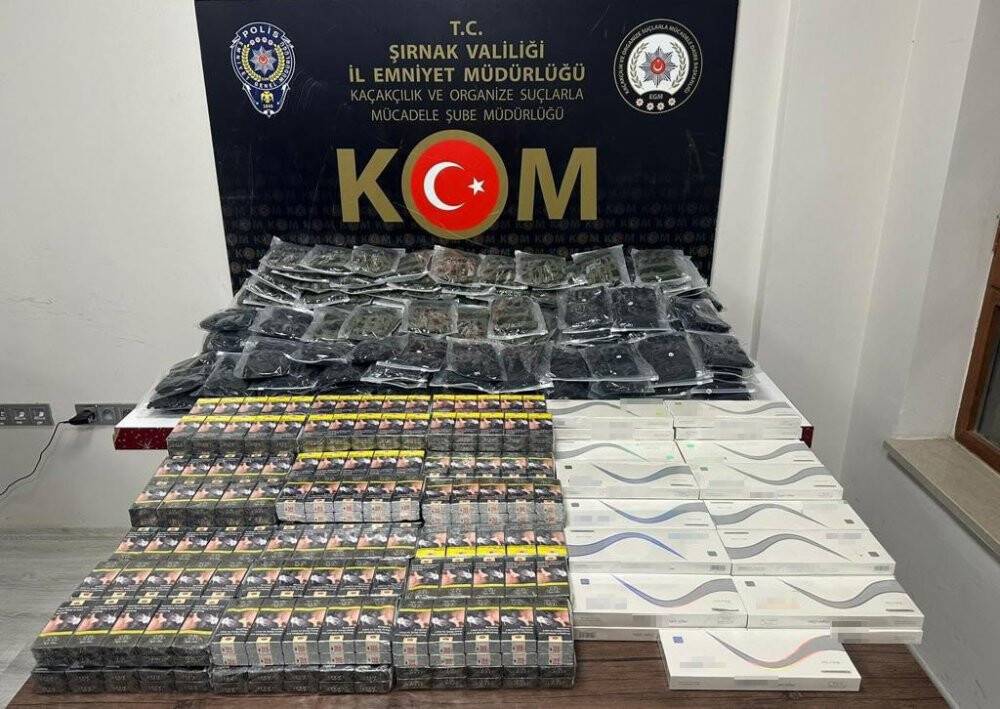 Şırnak’ta kaçakçılık ve asayiş operasyonu: 67 gözaltı