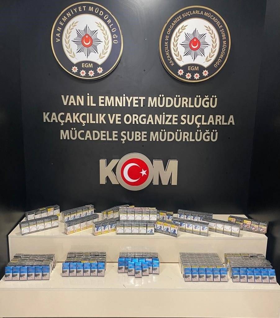 Van’da gümrük kaçakçılarına operasyon