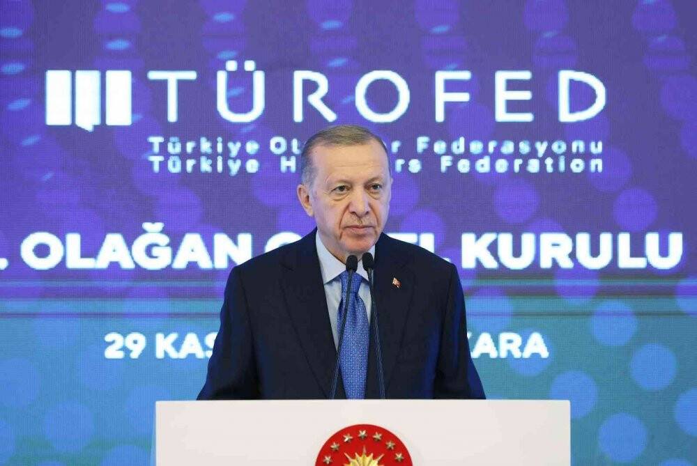 Cumhurbaşkanı  Erdoğan, TÜROFED Genel Kurulu'nda konuştu