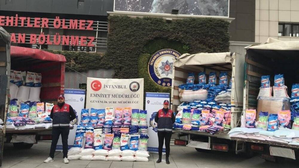 İstanbul’da sahte deterjan deposuna baskın: Yaklaşık 38 ton ürün ele geçirildi
