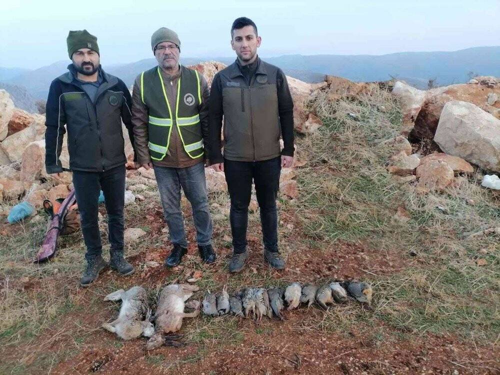 Koruma altındaki o hayvanı öldüren şahsa ve kaçak avlanan 11 kişiye para cezası