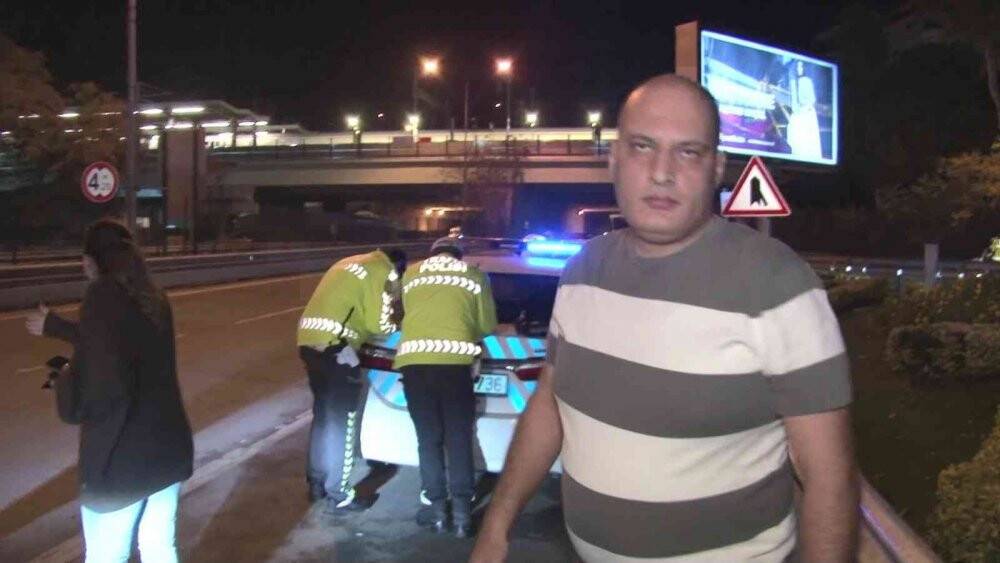 Neden ceza yediğini anlamayan yabancı uyruklu sürücü: “Vallahi anlamadım”