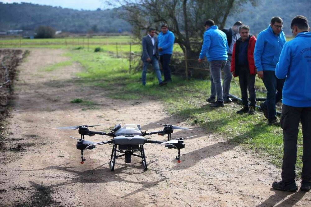 O hizmet çiftçinin yüzünü güldürdü