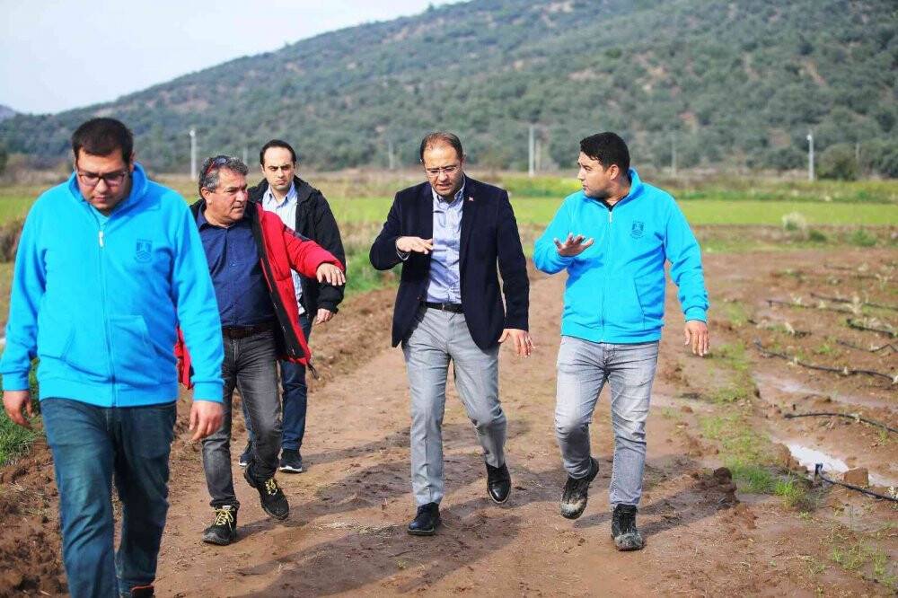 O hizmet çiftçinin yüzünü güldürdü