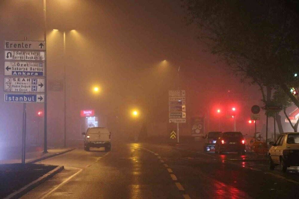 O ilde görüş mesafesi 5 metreye kadar düştü