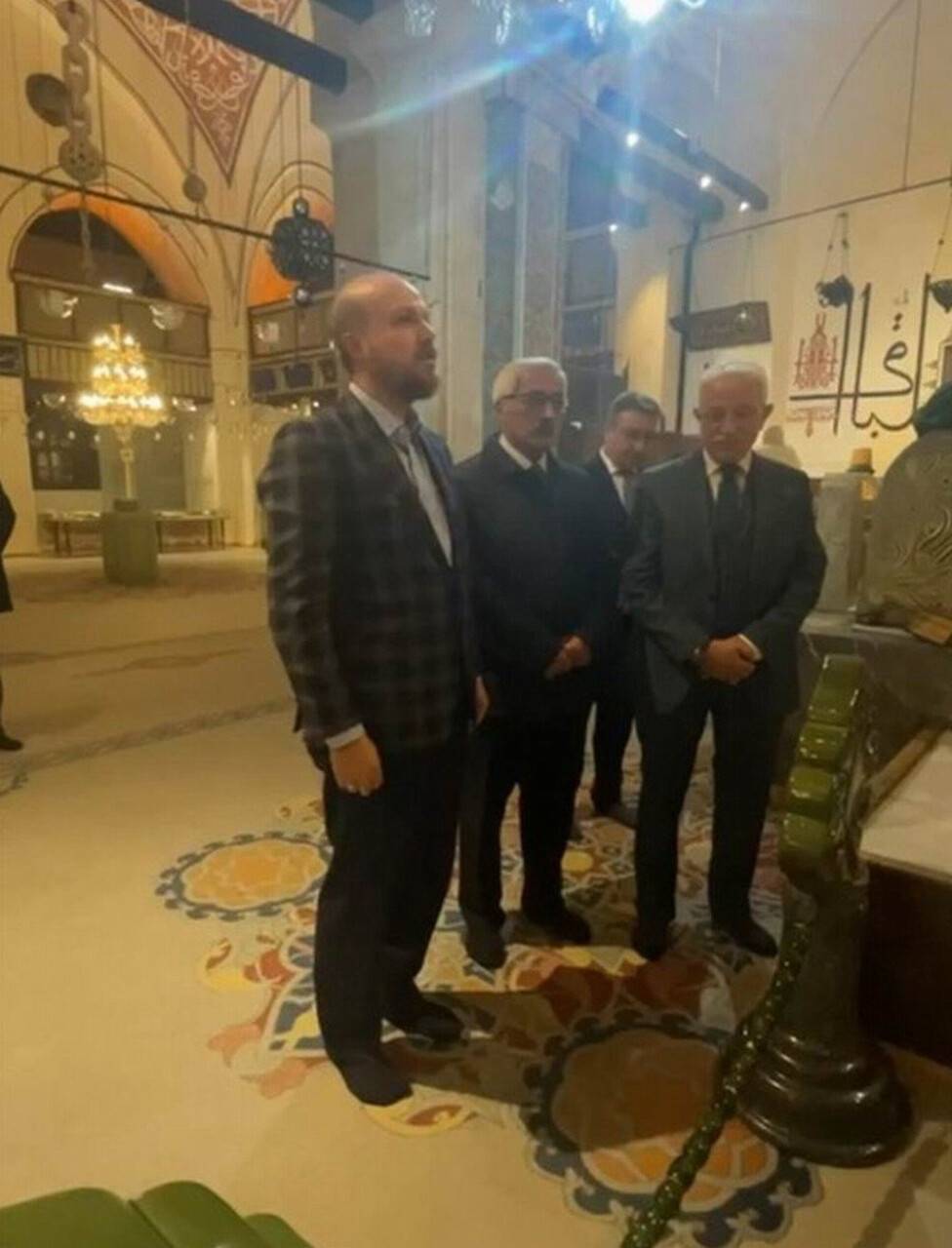 Bilal Erdoğan, Mevlana Hazretlerinin Türbesi’nde Kur’an-ı Kerim okudu