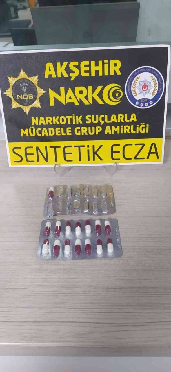 Akşehir’de zehir tacirlerine operasyon
