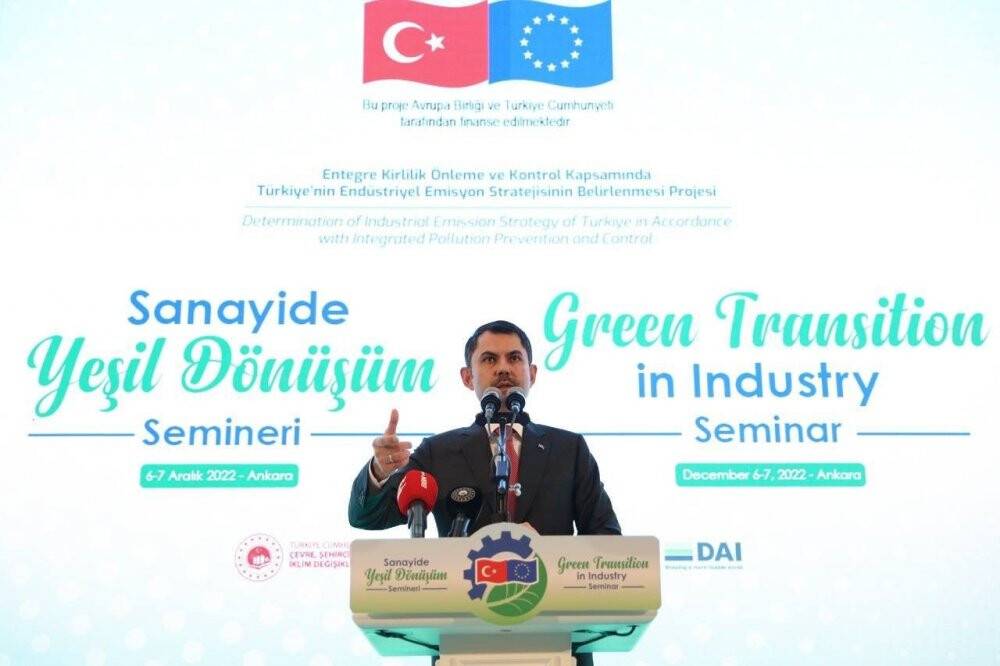 Bakan Kurum: “2030 yılı için yaklaşık 500 milyon ton emisyon oluşumunu önleyeceğiz”