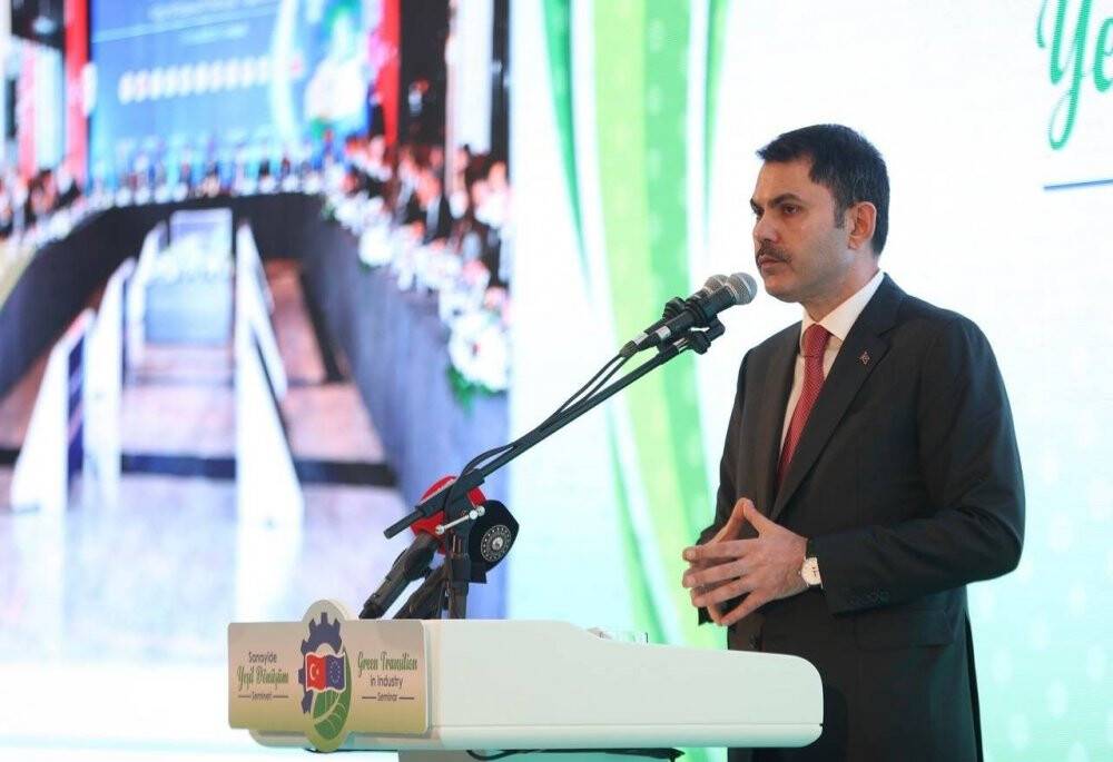 Bakan Kurum: “2030 yılı için yaklaşık 500 milyon ton emisyon oluşumunu önleyeceğiz”