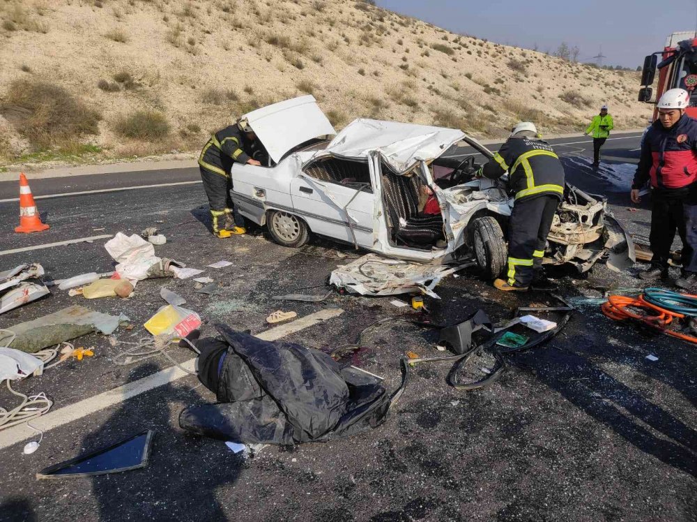 Gaziantep’te feci kaza: 1 ölü, 2 ağır yaralı