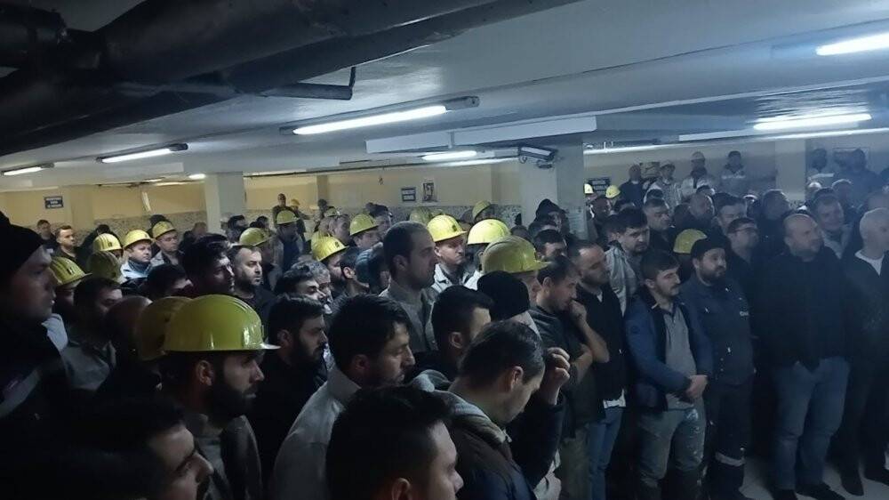 Maden işçilerinden promosyon tepkisi