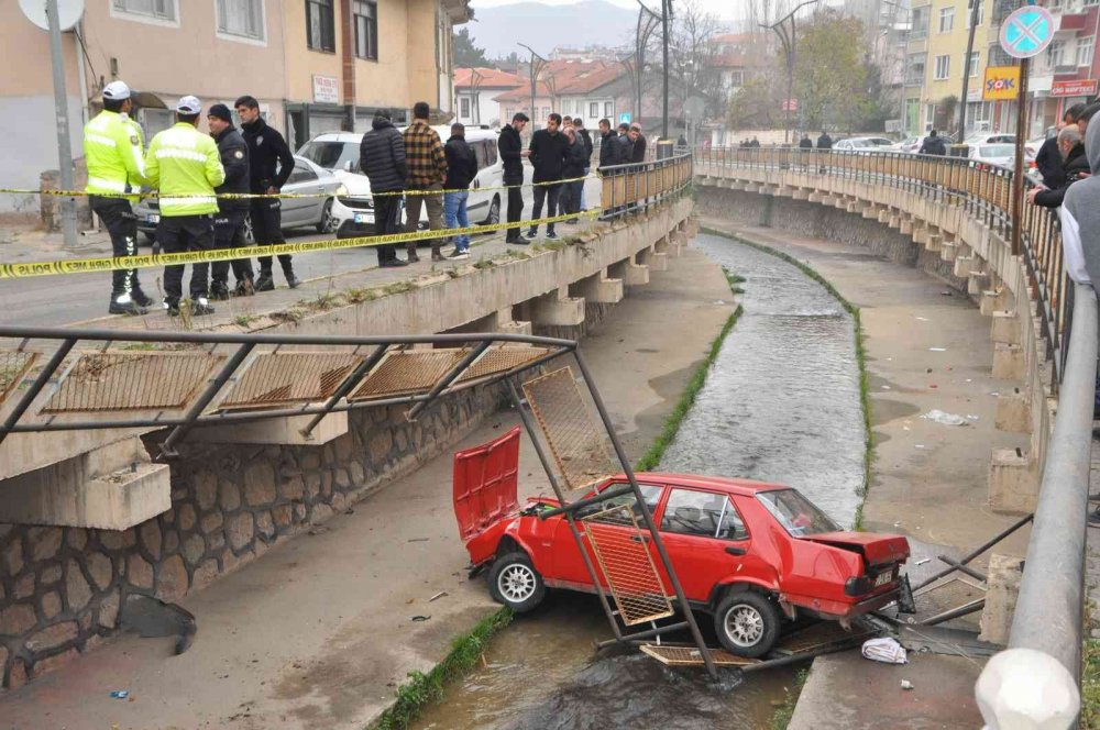 Burnu bile kanamadan kurtuldu