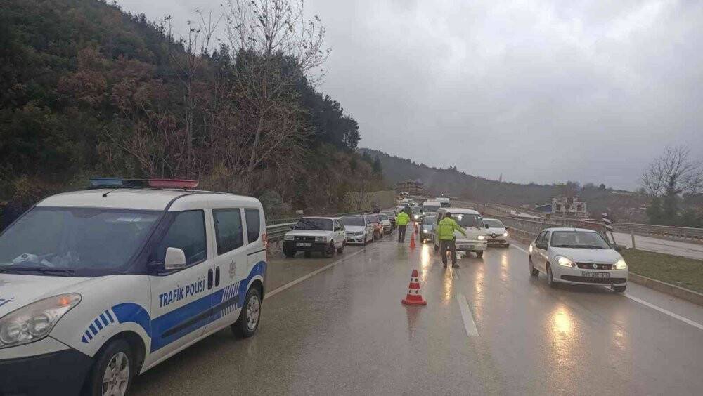 Bursa'da zincirleme trafik kazası