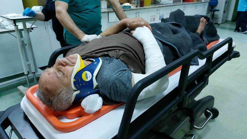 Geceleyin yuvarlandığı uçurumdan sabah kurtarıldı