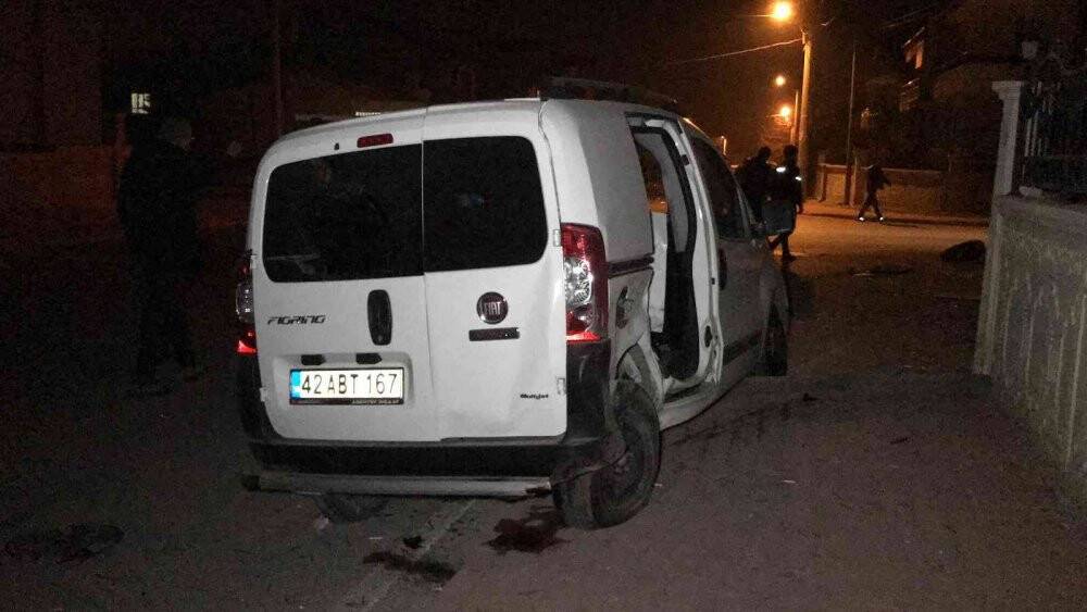 Konya'da bir sürücü  ‘Dur’ ihtarına uymadı, caddeyi savaş alanına çevirdi