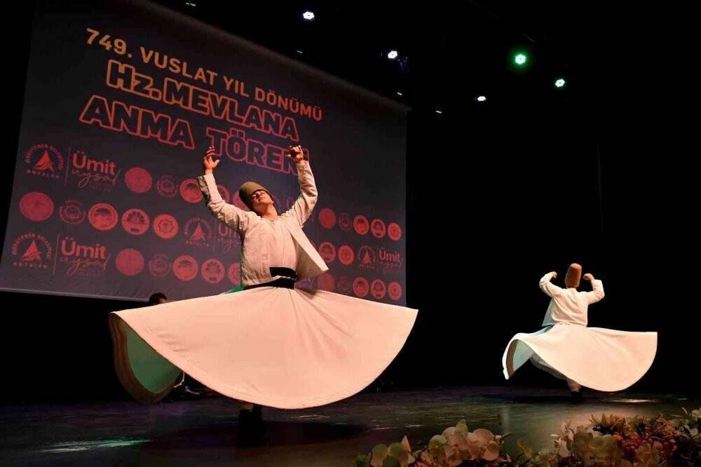 Muratpaşa’da Hz. Mevlana, vefatının 749. yılında anıldı