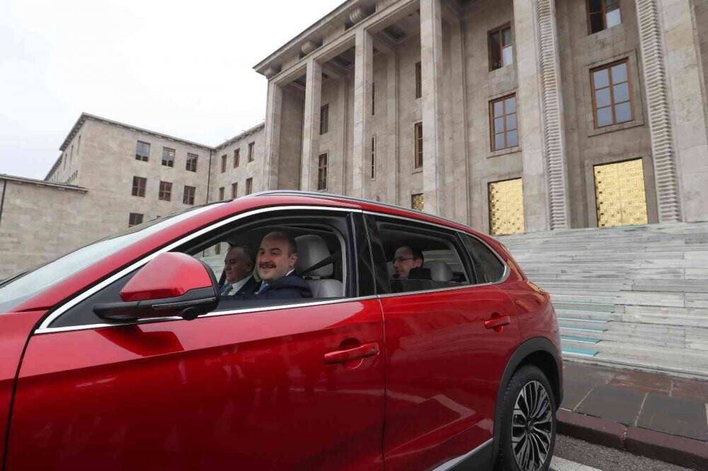 TOGG TBMM’de görücüye çıktı