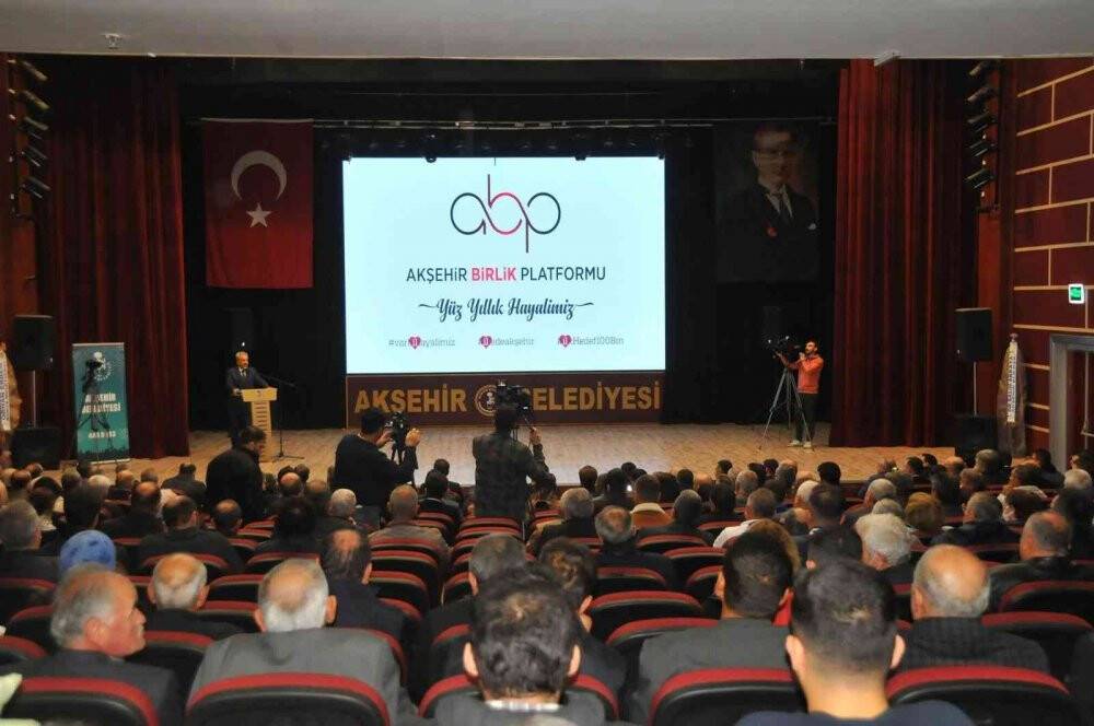 Akşehir’de "İlk Hedef 100 Bin" nüfus