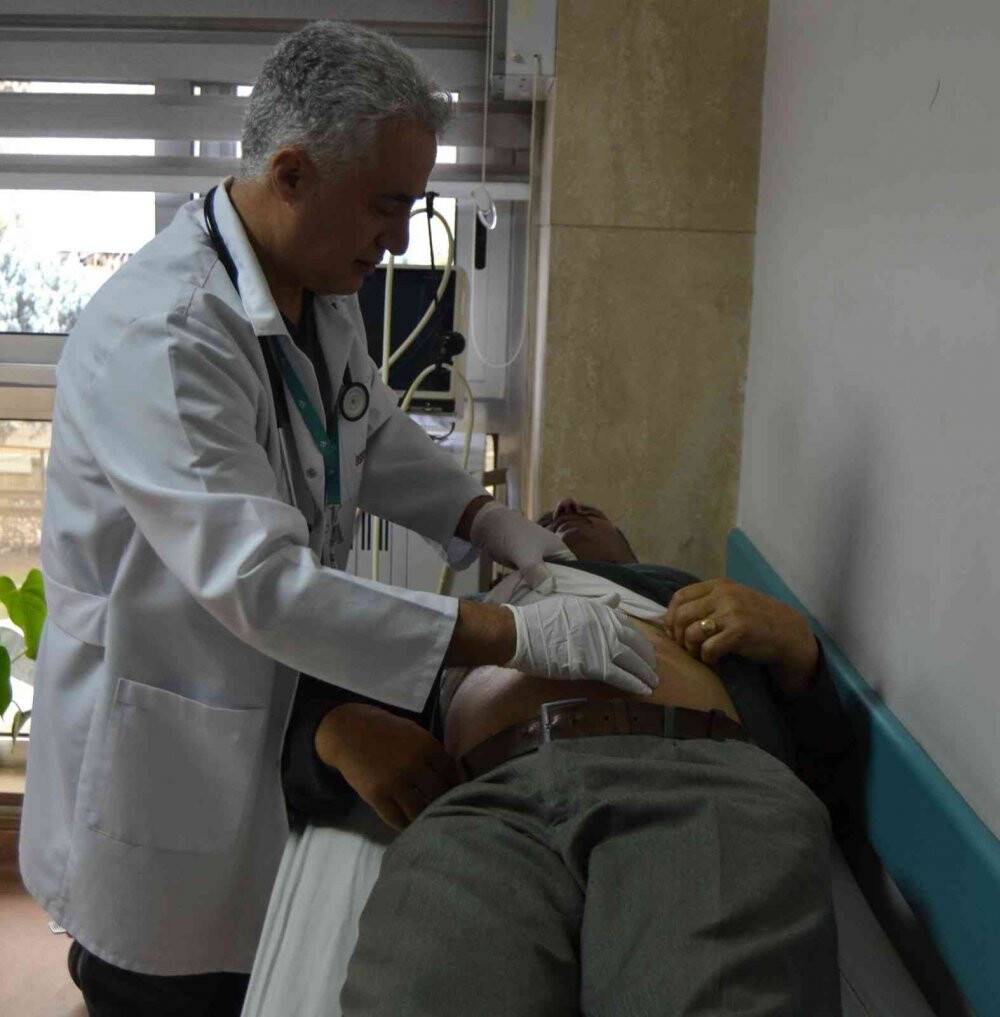 Safra kesesi değil sanki taş ocağı