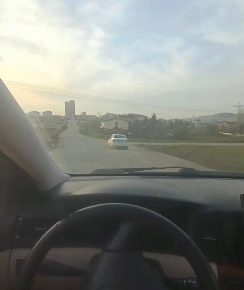 Drift yapan sürücüye 9 bin 125 TL ceza