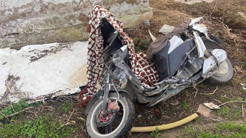 Otomobil ile elektrikli bisiklet çarpıştı: 5 yaralı