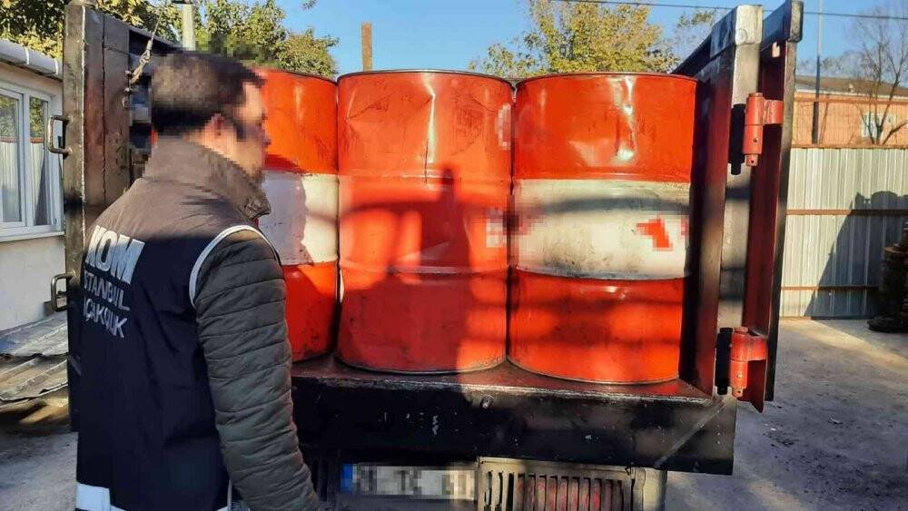 İstanbul’da "10 numara" yağ operasyonu
